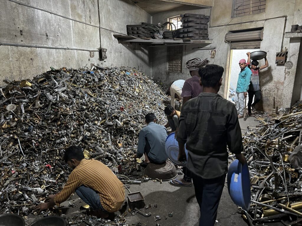 Brass Scrap Sorting